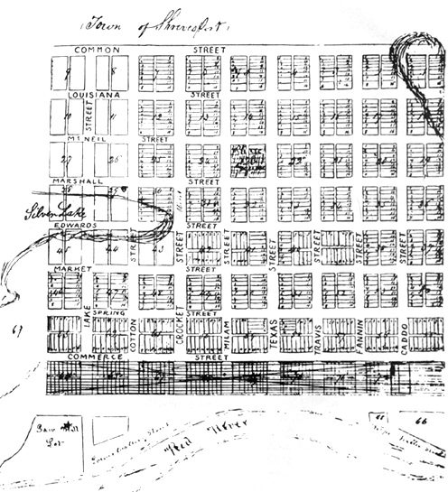 Downtown Map, 1848